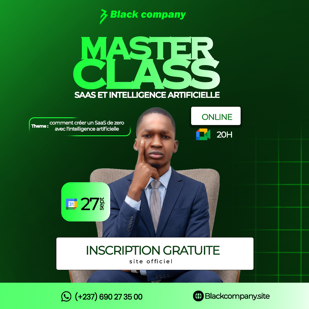 Masterclass SaaS & IA • 27 Septembre